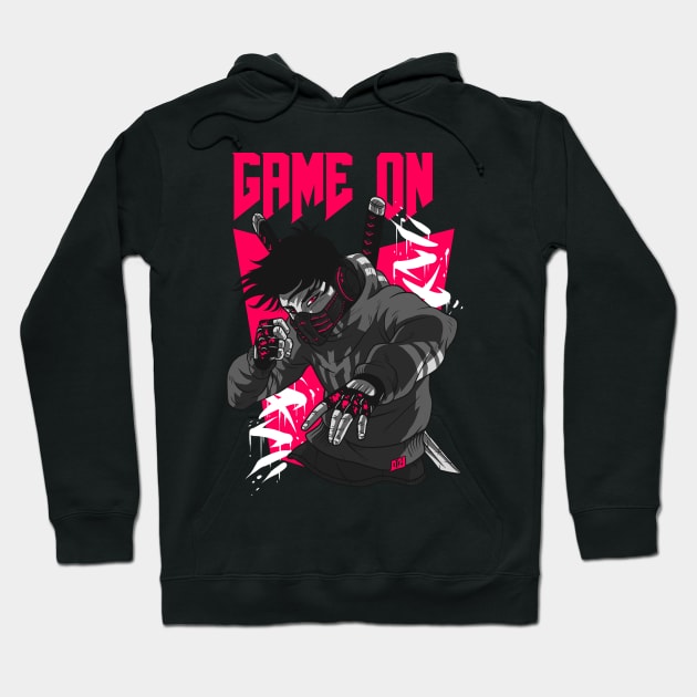 Game on Hoodie by Azamerch